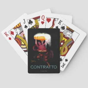 Jeu De Cartes Cru PosterEurope de Contratto