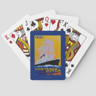 Jeu De Cartes Cru PosterEurope d'Oostende Douvres