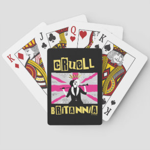 Jeu De Cartes Cruella   Cruell Britannia Flag Pop Art