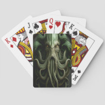 Cthulhu se lève - Jouer aux cartes