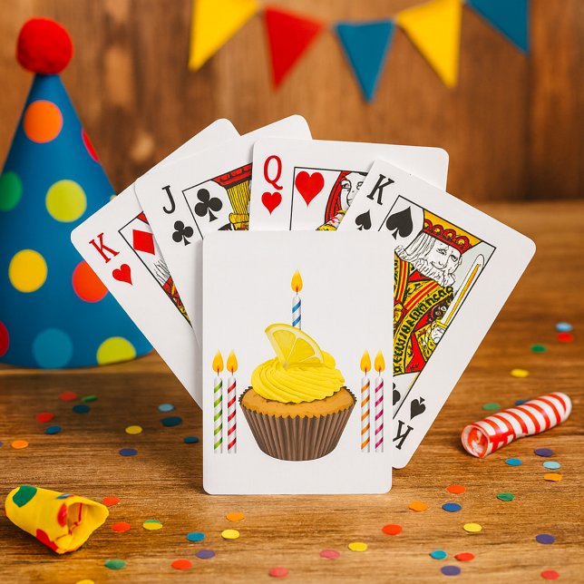 Jeu De Cartes Cupcake Et Bougies (Créateur téléchargé)