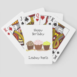 Jeu De Cartes Cupcakes d'anniversaire