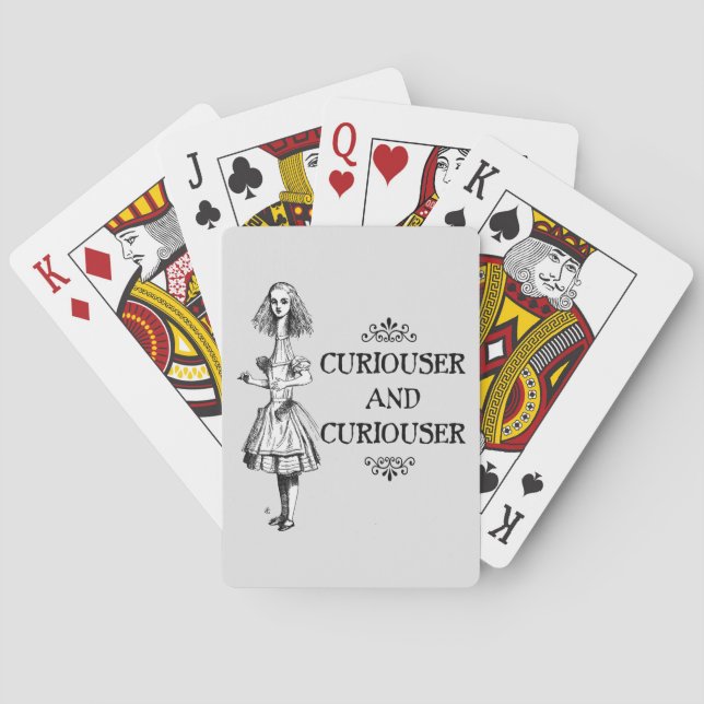 Jeu De Cartes Curiouser et Curiouser (dos)