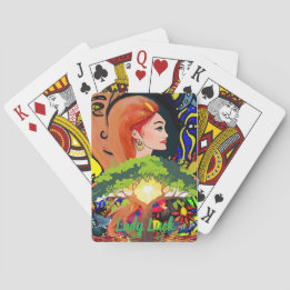 Jeu De Cartes Custom Lady Luck Couple's Game Night 