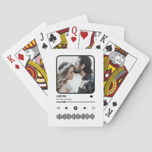 Jeu De Cartes Custome Photo Song Playlist Couple Valentine's Day