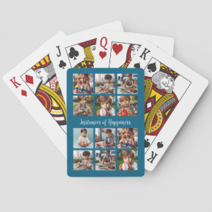 Jeu De Cartes Customisé 12 Photos pour Famille, Amis ou Lieux