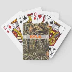 Jeu De Cartes Customizable Hunting Camo Deck of Cards