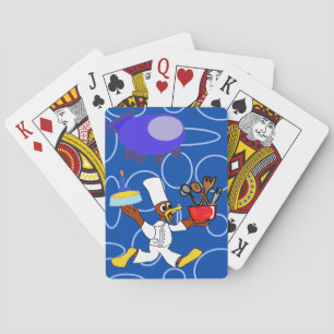 Jeu De Cartes Cute Chef Ducky Kazoo Blue Cercles