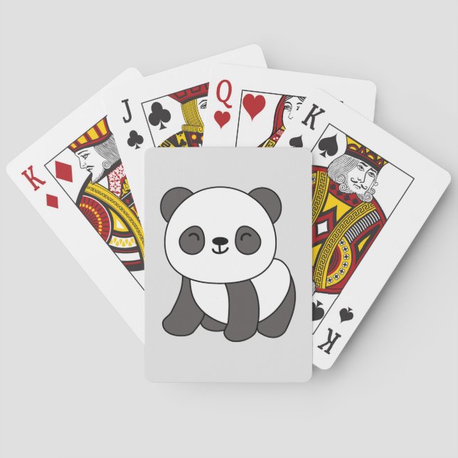 Jeu De Cartes Cute ours Panda (dos)