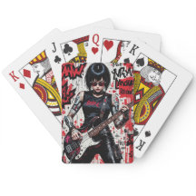 CyberBasse Rebellion jouer cartes Rasé le pont