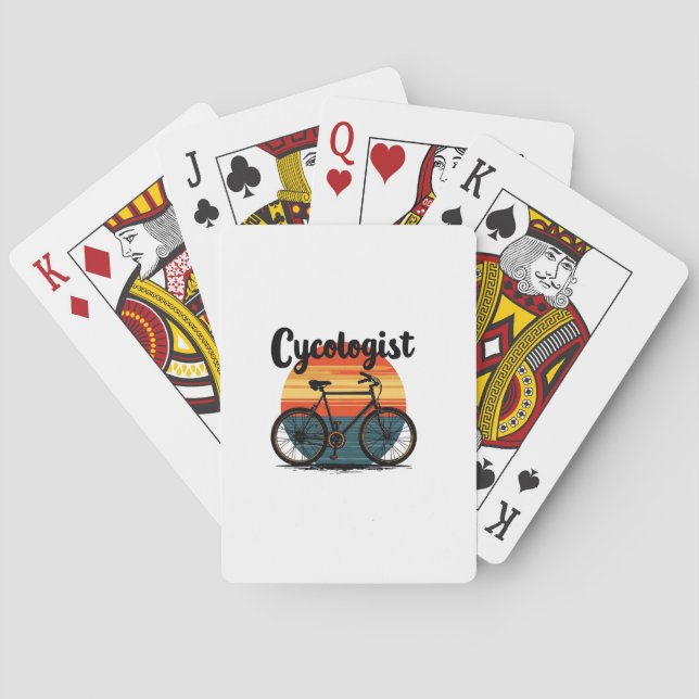Jeu De Cartes Cycologiste : Energetic Biker Tee - pour le cyclis (dos)