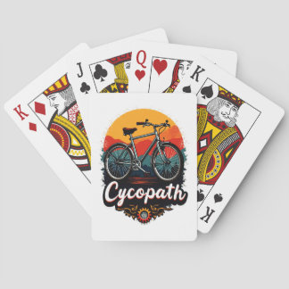 Jeu De Cartes Cycopaure : Vélo énergétique et soleil couchant Gr