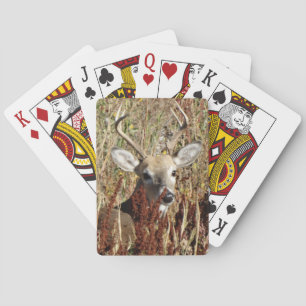 Jeu De Cartes D31 Cerf à queue blanche dans les mauvaises herbes