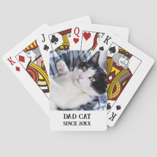 Jeu De Cartes Daddy cat since Photo cute cat