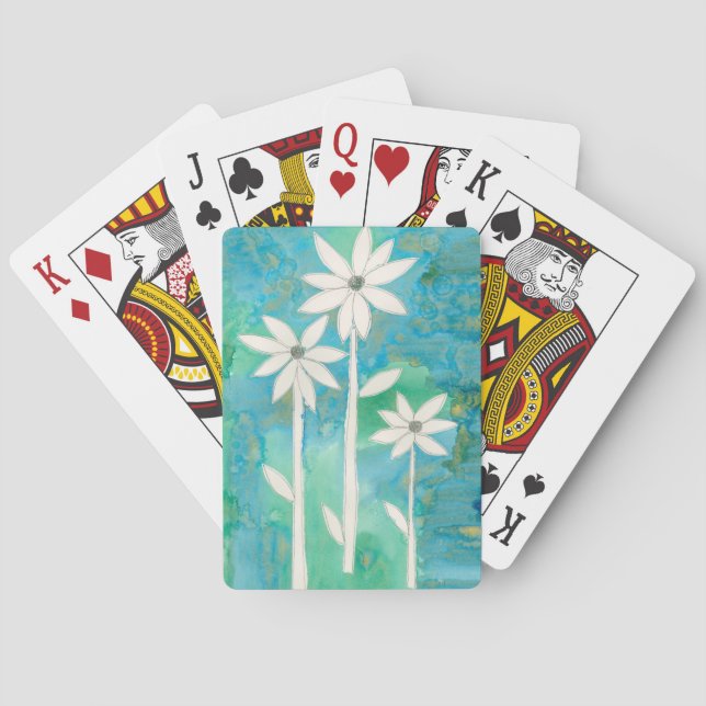 Jeu De Cartes Dainty Daisies II (dos)