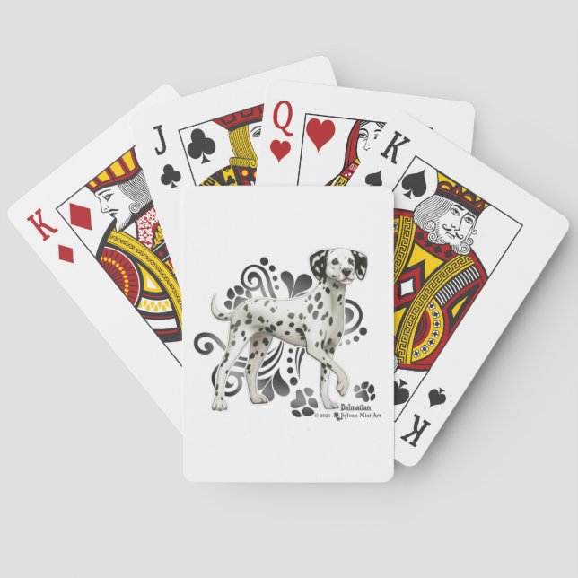 Jeu De Cartes Dalmatien (dos)