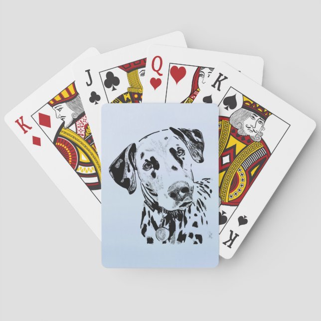 Jeu De Cartes Dalmatien (dos)