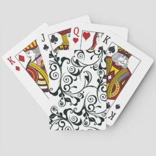 Jeu De Cartes Damassé
