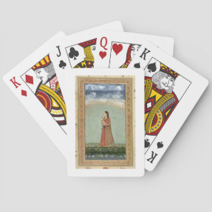 Jeu De Cartes Dame tenant un bol de roses, de la Petite Vie