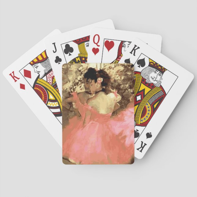 Jeu De Cartes Dancers dans Pink by Degas (dos)