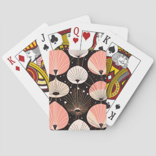 Jeu De Cartes Dandelions -Mi-siècle- Design moderne rétro