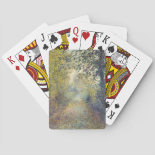 Jeu De Cartes Dans les bois par Pierre-Auguste Renoir