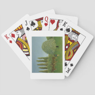 Jeu De Cartes Dans les champs, 1910