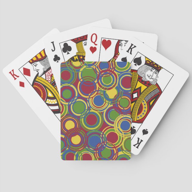 Jeu De Cartes Danse carré Dos (dos)