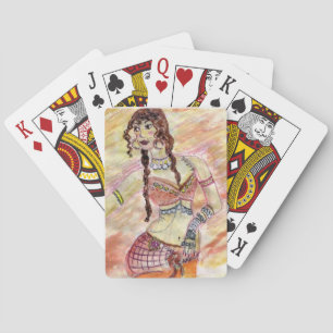 Jeu De Cartes Danseur du ventre Jouer des cartes