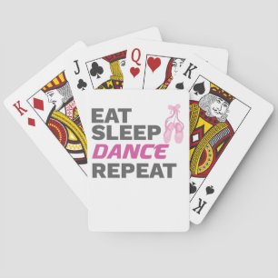 Jeu De Cartes Danseur pour professeur de danse Manger Dormir Dan