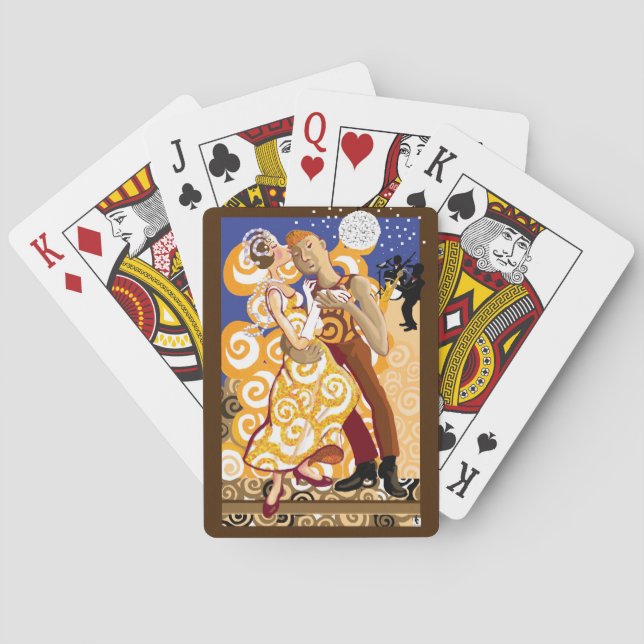 Jeu De Cartes Danseurs de salle de bal (dos)
