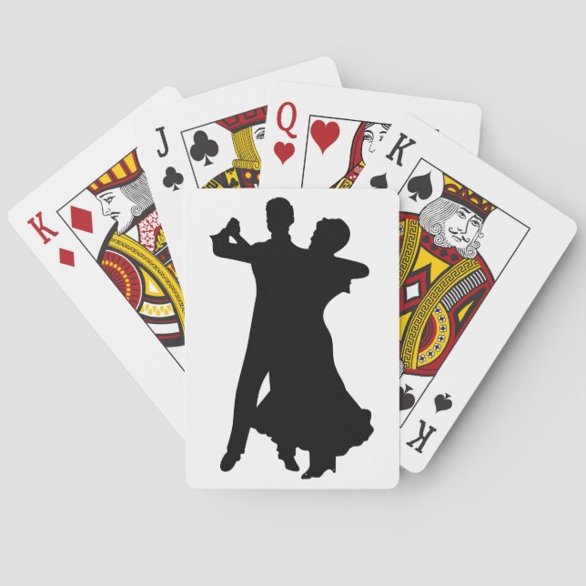 Jeu De Cartes Danseurs de salon (dos)
