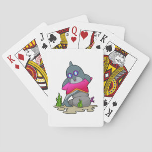 Jeu De Cartes Dauphin avec lunettes