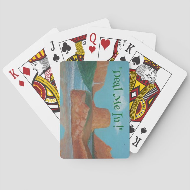 Jeu De Cartes "Deal Me In"  Poker Cards (dos)