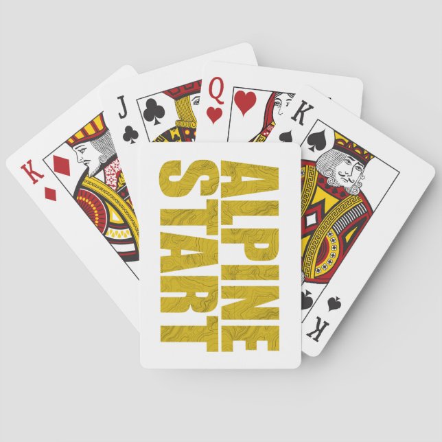 Jeu De Cartes Début alpin (Topo) (dos)