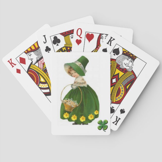 Jeu De Cartes Deck de cartes de jeu de St. Patrick (dos)