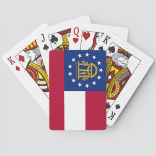 Jeu De Cartes Deck Playing Cards with Flag of Georgia