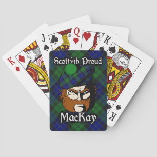 Jeu De Cartes Deck tartan du clan écossais MacKay