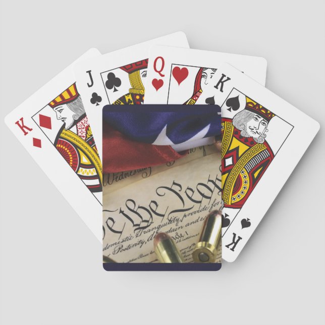 Jeu De Cartes Déclaration d'indépendance (dos)