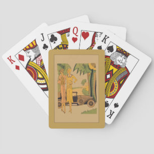 Jeu De Cartes Déco Dames Et Voiture