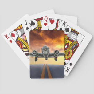JEU DE CARTES DÉCOLLAGE DE LA FORTERESSE VOLANTE B-17