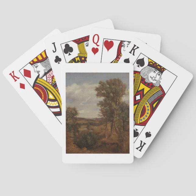 Jeu De Cartes Dedham Vale, 1802 (dos)