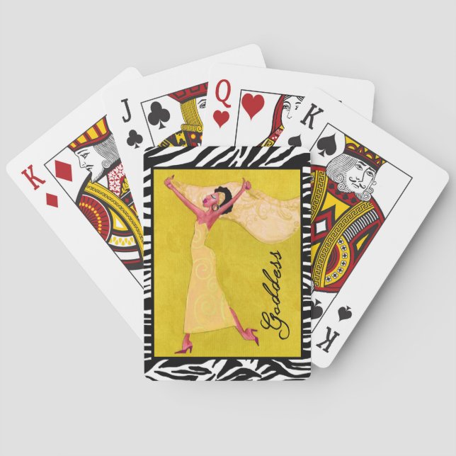 Jeu De Cartes "Déesse" (dos)