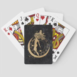 Jeu De Cartes Déesse du Zodiaque Astrologie de la bibliothèque