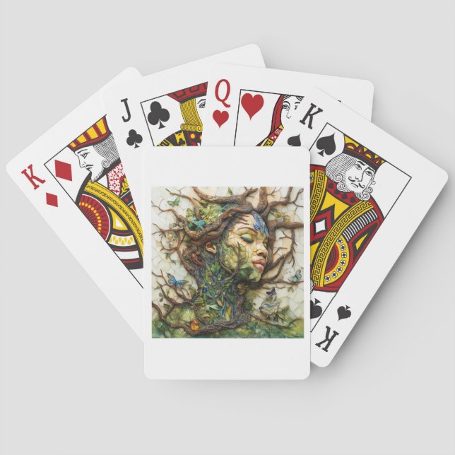 Jeu De Cartes Déesse Woodland b (dos)