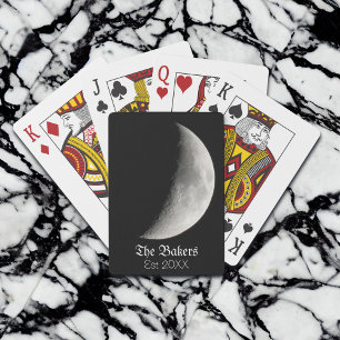 Jeu De Cartes Demi-lune Gros plan Photographie personnalisée