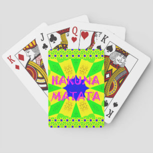 Jeu De Cartes Dernier Hakuna Matata magnifique design Extraordin