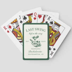 Jeu De Cartes Dernier Swing Avant Le Week-End De Bach De Pickleb