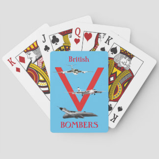 Jeu De Cartes Des Bombardiers britanniques Jouant Des Cartes