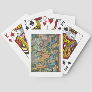Jeu De Cartes Des serpents de rattrapage en Inde à l'aide de clu